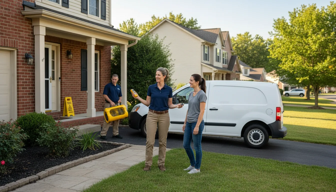 Water restoration image for Emergency Water Removal Services in Morrow, AR